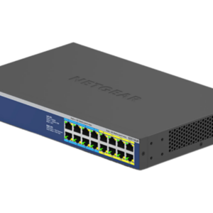 16-Port Gigabit Ethernet High-Power PoE+ Unmanaged Switch